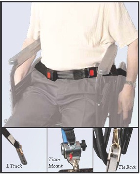 wheelchair lap belt restraints safehaven usa belts occupant proper installation buckle additional tiedowns